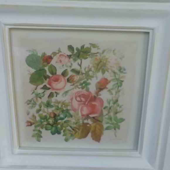 Pink roses wall art - Picture 2 of 4